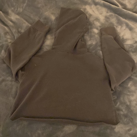 Justice Active - Girls Hoodie Cropped sweat shirt - Picture 4 of 5